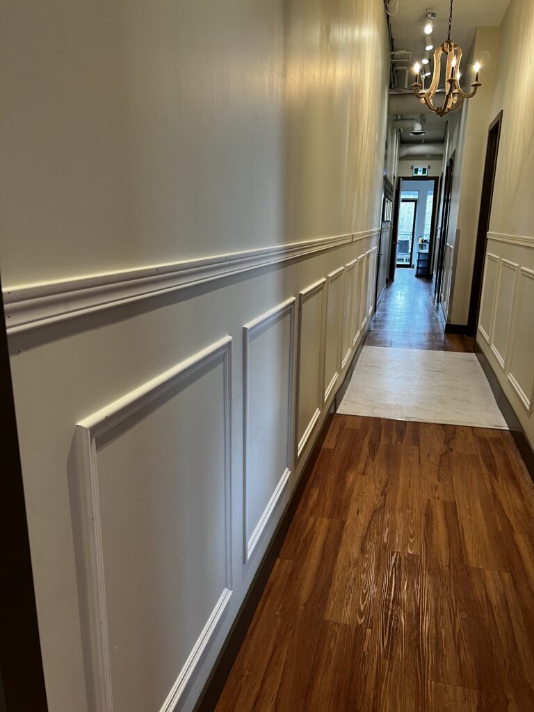 Interior painting before